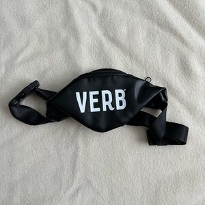 Black Mini Bag-“Verb”-Unisex